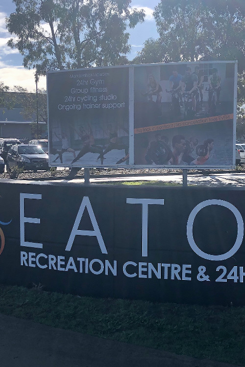 Eaton signage